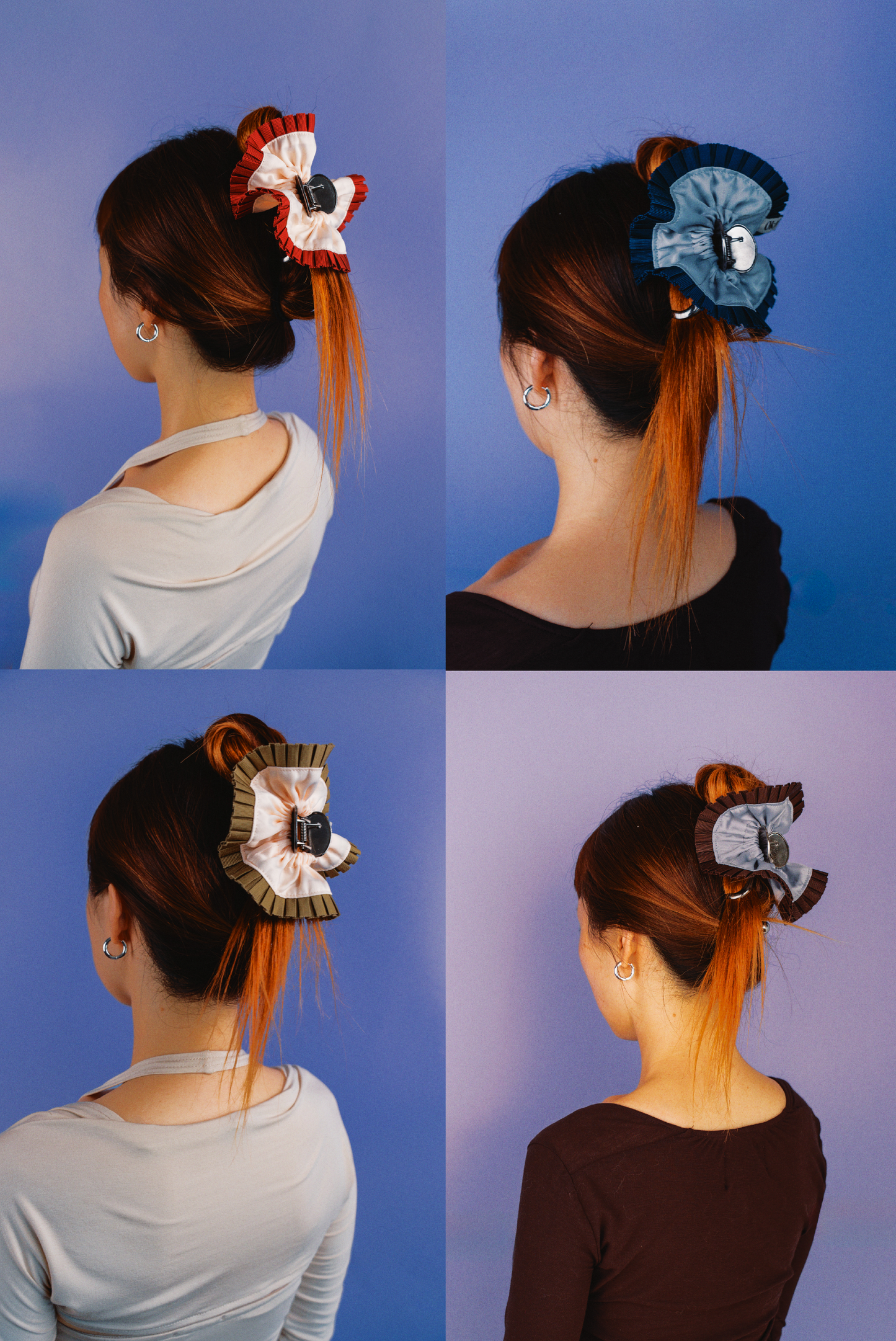 Scrunchie Claw Clip