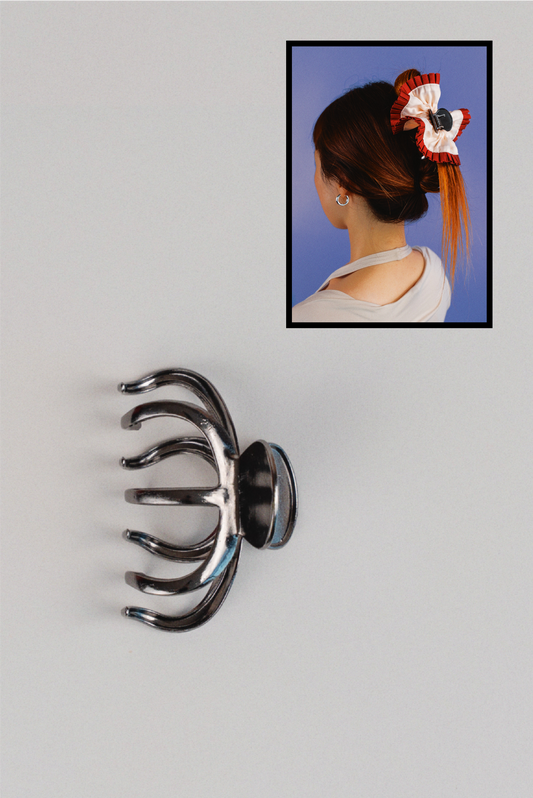 Scrunchie Claw Clip